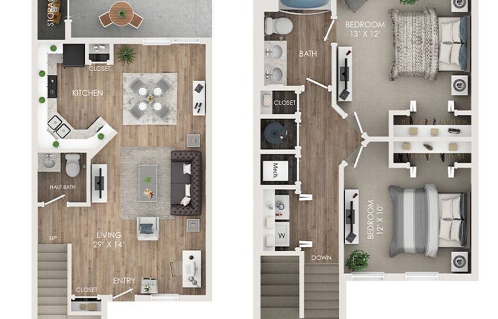 B1THp – Keeneland 2 Bedroom