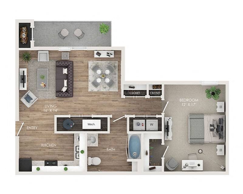 Ap – Churchill 1 Bedroom